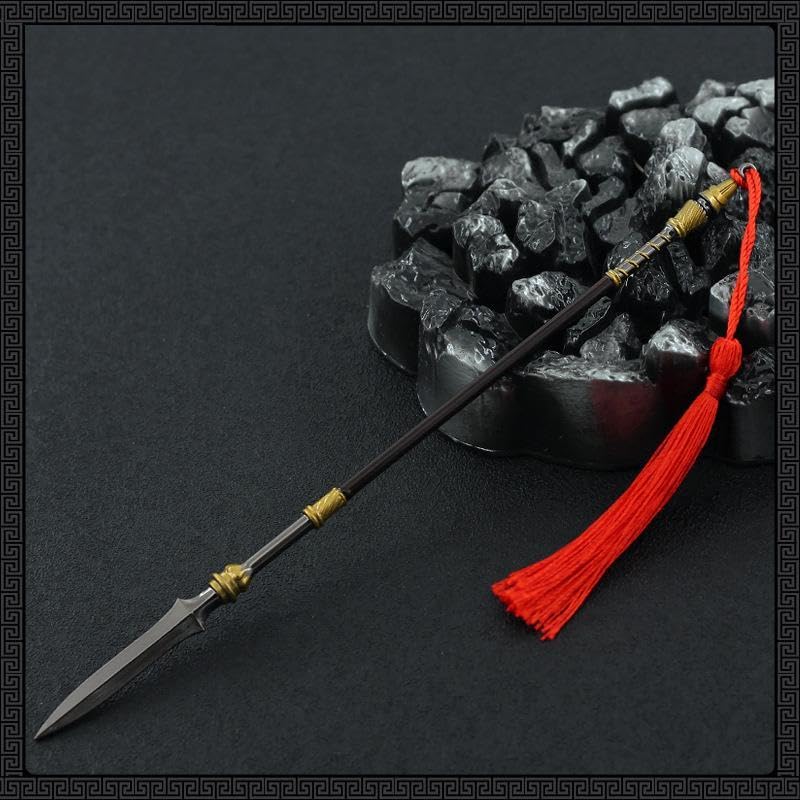 Amazon | [猫神山] 三国志 武将 英雄 武器 趙雲 子龍 槍 Type 1 22cm